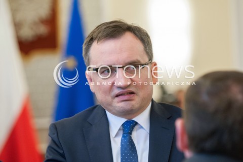  07.11.2017 WARSZAWA<br />POSIEDZENIE RADY MINISTROW<br />N/Z ZBIGNIEW ZIOBRO<br /> 