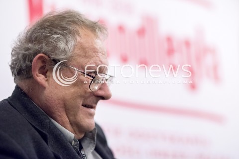  07.11.2017 GDANSK<br />GDANSKIE DEBATY OBYWATELSKIE Z OKAZJI STULECIA ODZYSKANIA NIEPODLEGLOSCI<br />DEBATA Z ADAMEM MICHNIKIEM NA TEMAT NAJWAZNIEJSZYCH PROBLEMOW POLSKI W LATACH 1918/1989<br />N/Z ADAM MICHNIK<br /> 