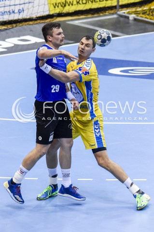  07.11.2017 GDANSK<br />
PILKA RECZNA - PGNIG SUPERLIGA MEZCZYZN SEZON 2017/2018<br />
MECZ WYBRZEZE GDANSK - PGE VIVE KIELCE<br />
N/Z MATEUSZ WROBEL KRZYSZTOF LIJEWSKI<br />
 