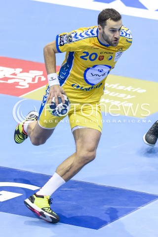  07.11.2017 GDANSK<br />PILKA RECZNA - PGNIG SUPERLIGA MEZCZYZN SEZON 2017/2018<br />MECZ WYBRZEZE GDANSK - PGE VIVE KIELCE<br />N/Z MARIUSZ JURKIEWICZ<br /> 