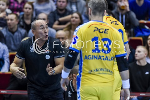  07.11.2017 GDANSK<br />PILKA RECZNA - PGNIG SUPERLIGA MEZCZYZN SEZON 2017/2018<br />MECZ WYBRZEZE GDANSK - PGE VIVE KIELCE<br />N/Z TALANT DUJSHEBAEV<br /> 