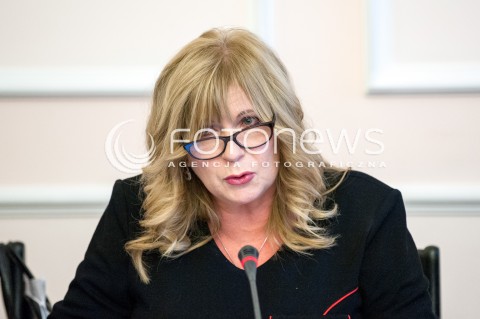  08.11.2017 WARSZAWA SEJM<br />POSIEDZENIE WSPOLNE KOMISJI SPRAW ZAGRANICZNYCH I KOMISJI USTAWODAWCZEJ<br />N/Z MALGORZATA GOSIEWSKA<br /> 