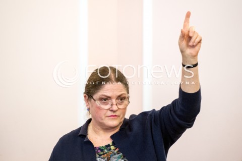  08.11.2017 WARSZAWA SEJM<br />POSIEDZENIE WSPOLNE KOMISJI SPRAW ZAGRANICZNYCH I KOMISJI USTAWODAWCZEJ<br />N/Z KRYSTYNA PAWLOWICZ<br /> 