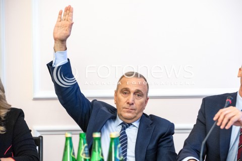  08.11.2017 WARSZAWA SEJM<br />POSIEDZENIE WSPOLNE KOMISJI SPRAW ZAGRANICZNYCH I KOMISJI USTAWODAWCZEJ<br />N/Z GRZEGORZ SCHETYNA<br /> 