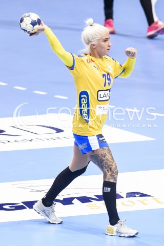  10.11.2017 GDYNIA<br />EHF LIGA MISTRZYN W PILCE RECZNEJ KOBIET SEZON 2017/2018<br />EFH WOMENS HANDBALL CHAMPIONS LEAGUE SEASON 2017/2018<br />MECZ VISTAL GDYNIA - NYKOBING FALSTER<br />N/Z KRISTINA KRISTIANSEN<br /> 