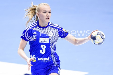  10.11.2017 GDYNIA<br />EHF LIGA MISTRZYN W PILCE RECZNEJ KOBIET SEZON 2017/2018<br />EFH WOMENS HANDBALL CHAMPIONS LEAGUE SEASON 2017/2018<br />MECZ VISTAL GDYNIA - NYKOBING FALSTER<br />N/Z KATARZYNA JANISZEWSKA<br /> 