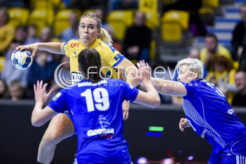  10.11.2017 GDYNIA<br />EHF LIGA MISTRZYN W PILCE RECZNEJ KOBIET SEZON 2017/2018<br />EFH WOMENS HANDBALL CHAMPIONS LEAGUE SEASON 2017/2018<br />MECZ VISTAL GDYNIA - NYKOBING FALSTER<br />N/Z JOHANNA WESTBERG JOANNA KOZLOWSKA PATRYCJA KULWINSKA<br /> 