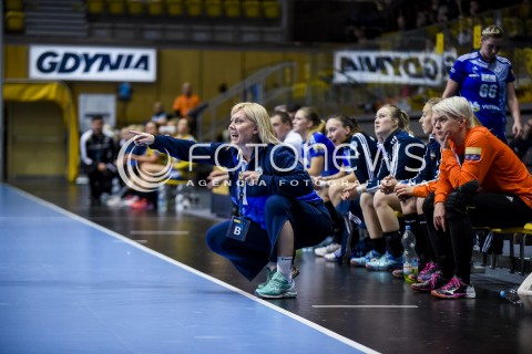  10.11.2017 GDYNIA<br />EHF LIGA MISTRZYN W PILCE RECZNEJ KOBIET SEZON 2017/2018<br />EFH WOMENS HANDBALL CHAMPIONS LEAGUE SEASON 2017/2018<br />MECZ VISTAL GDYNIA - NYKOBING FALSTER<br />N/Z AGNIESZKA TRUSZYNSKA<br /> 