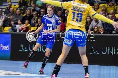  10.11.2017 GDYNIA<br />EHF LIGA MISTRZYN W PILCE RECZNEJ KOBIET SEZON 2017/2018<br />EFH WOMENS HANDBALL CHAMPIONS LEAGUE SEASON 2017/2018<br />MECZ VISTAL GDYNIA - NYKOBING FALSTER<br />N/Z MAGDALENA STANULEWICZ JOANNA KOZLOWSKA<br /> 