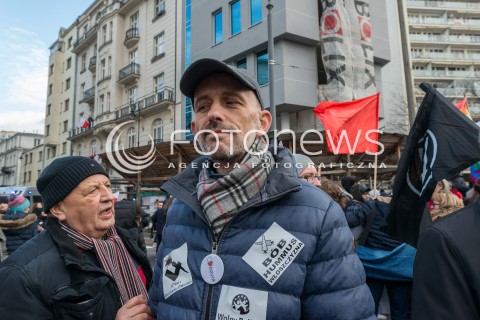  11.11.2017 WARSZAWA<br />MANIFESTACJA ZA WOLNOSC WASZA I NASZA DEMONSTRACJA ANTYFASZYSTOWSKA<br />N/Z PIOTR WIECZOREK<br /> 