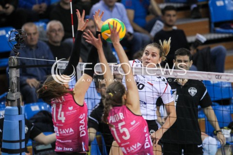  11.11.2017 RZESZOW POLAND<br />SIATKOWKA LIGA MISTRZYN <br />2018 CEV VOLLEYBALL CHAMPIONS LEAGUE - WOMEN <br />MECZ DEVELOPRES SKYRES RZESZOW - NOVA KBM BRANIK MARIBOR<br />N/Z ADELA HELIC <br /> 