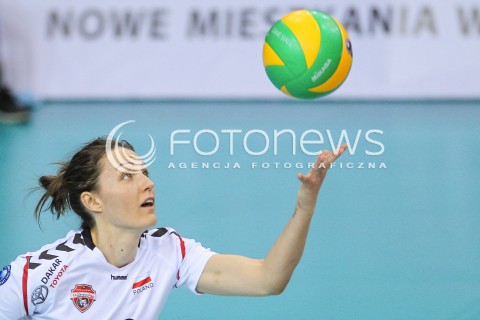  11.11.2017 RZESZOW POLAND<br />SIATKOWKA LIGA MISTRZYN <br />2018 CEV VOLLEYBALL CHAMPIONS LEAGUE - WOMEN <br />MECZ DEVELOPRES SKYRES RZESZOW - NOVA KBM BRANIK MARIBOR<br />N/Z JELENA BLAGOJEVIC SYLWETKA <br /> 