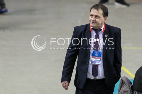  11.11.2017 RZESZOW POLAND<br />SIATKOWKA LIGA MISTRZYN <br />2018 CEV VOLLEYBALL CHAMPIONS LEAGUE - WOMEN <br />MECZ DEVELOPRES SKYRES RZESZOW - NOVA KBM BRANIK MARIBOR<br />N/Z WIESLAW KOZIEL - WICEPREZES DEVELOPRESU<br /> 