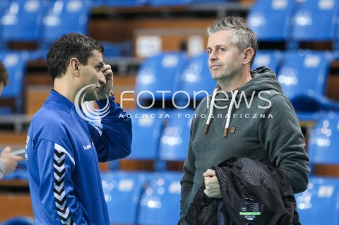  11.11.2017 RZESZOW POLAND<br />SIATKOWKA LIGA MISTRZYN <br />2018 CEV VOLLEYBALL CHAMPIONS LEAGUE - WOMEN <br />MECZ DEVELOPRES SKYRES RZESZOW - NOVA KBM BRANIK MARIBOR<br />N/Z LORENZO MICELLI - I TRENER ( HEAD COACH ) ALESSANDRO CHIAPPINI <br /> 