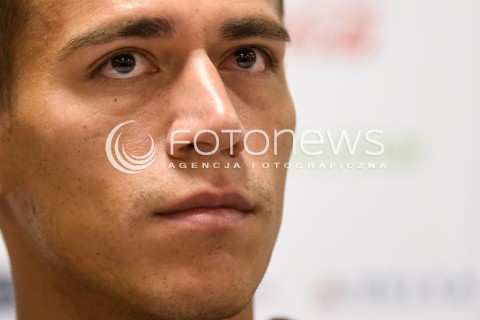  12.11.2017 GDANSK<br />PILKA NOZNA - MECZ TOWARZYSKI<br />KONFERENCJA PRASOWA PRZED MECZEM<br />POLSKA - MEKSYK<br />N/Z HECTOR MORENO<br /> 