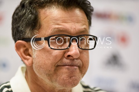  12.11.2017 GDANSK<br />PILKA NOZNA - MECZ TOWARZYSKI<br />KONFERENCJA PRASOWA PRZED MECZEM<br />POLSKA - MEKSYK<br />N/Z JUAN CARLOS OSORIO<br /> 