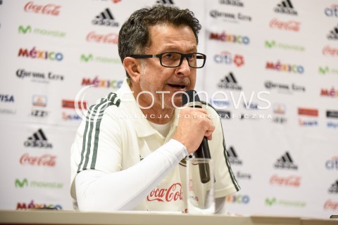  12.11.2017 GDANSK<br />PILKA NOZNA - MECZ TOWARZYSKI<br />KONFERENCJA PRASOWA PRZED MECZEM<br />POLSKA - MEKSYK<br />N/Z JUAN CARLOS OSORIO<br /> 
