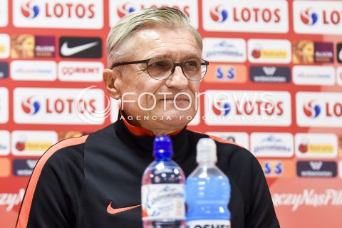  12.11.2017 GDANSK<br />PILKA NOZNA - MECZ TOWARZYSKI<br />KONFERENCJA PRASOWA PRZED MECZEM<br />POLSKA - MEKSYK<br />N/Z ADAM NAWALKA<br /> 