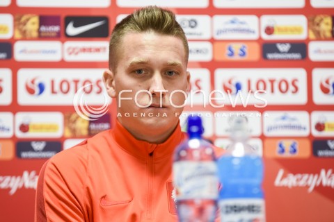  12.11.2017 GDANSK<br />PILKA NOZNA - MECZ TOWARZYSKI<br />KONFERENCJA PRASOWA PRZED MECZEM<br />POLSKA - MEKSYK<br />N/Z PIOTR ZIELINSKI<br /> 