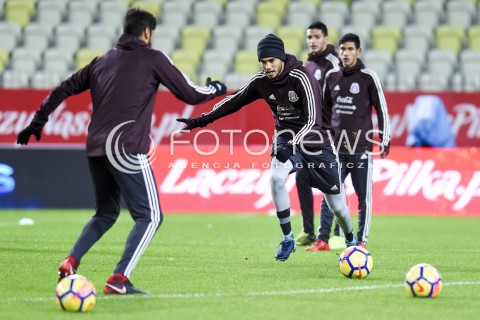  12.11.2017 GDANSK<br />PILKA NOZNA - MECZ TOWARZYSKI<br />TRENING PRZED MECZEM<br />POLSKA - MEKSYK<br />N/Z DIEGO REYES<br /> 