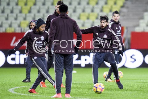  12.11.2017 GDANSK<br />PILKA NOZNA - MECZ TOWARZYSKI<br />TRENING PRZED MECZEM<br />POLSKA - MEKSYK<br />N/Z NESTOR ARAUJO<br /> 