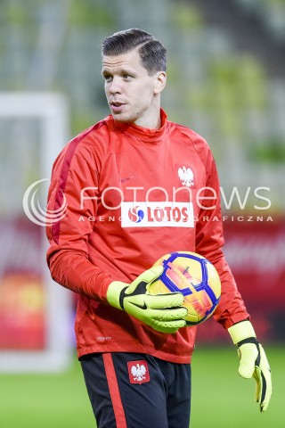  12.11.2017 GDANSK<br />PILKA NOZNA - MECZ TOWARZYSKI<br />TRENING PRZED MECZEM<br />POLSKA - MEKSYK<br />N/Z WOJCIECH SZCZESNY<br /> 