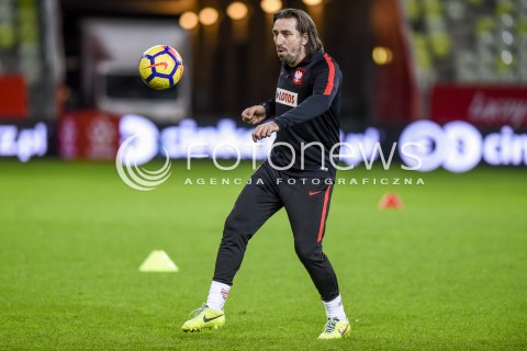  12.11.2017 GDANSK<br />PILKA NOZNA - MECZ TOWARZYSKI<br />TRENING PRZED MECZEM<br />POLSKA - MEKSYK<br />N/Z TOMASZ IWAN<br /> 