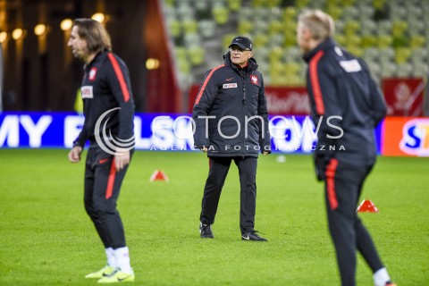  12.11.2017 GDANSK<br />PILKA NOZNA - MECZ TOWARZYSKI<br />TRENING PRZED MECZEM<br />POLSKA - MEKSYK<br />N/Z ADAM NAWALKA<br /> 