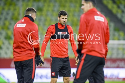 12.11.2017 GDANSK<br />PILKA NOZNA - MECZ TOWARZYSKI<br />TRENING PRZED MECZEM<br />POLSKA - MEKSYK<br />N/Z PAWEL WSZOLEK<br /> 