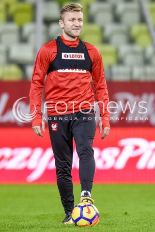  12.11.2017 GDANSK<br />PILKA NOZNA - MECZ TOWARZYSKI<br />TRENING PRZED MECZEM<br />POLSKA - MEKSYK<br />N/Z JAKUB BLASZCZYKOWSKI<br /> 