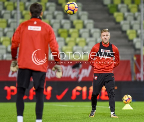  12.11.2017 GDANSK<br />PILKA NOZNA - MECZ TOWARZYSKI<br />TRENING PRZED MECZEM<br />POLSKA - MEKSYK<br />N/Z JAKUB BLASZCZYKOWSKI<br /> 