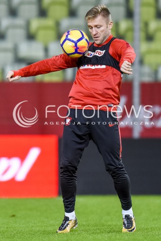  12.11.2017 GDANSK<br />PILKA NOZNA - MECZ TOWARZYSKI<br />TRENING PRZED MECZEM<br />POLSKA - MEKSYK<br />N/Z JAKUB BLASZCZYKOWSKI<br /> 