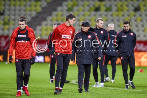  12.11.2017 GDANSK<br />PILKA NOZNA - MECZ TOWARZYSKI<br />TRENING PRZED MECZEM<br />POLSKA - MEKSYK<br />N/Z WOJCIECH SZCZESNY ADAM NAWALKA<br /> 