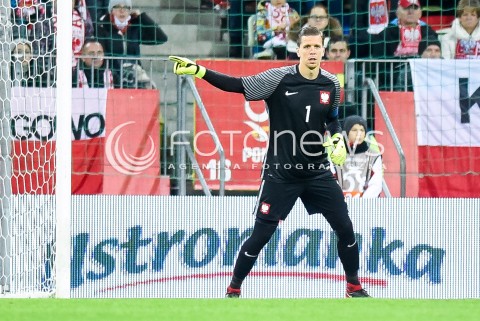  13.11.2017 GDANSK<br />PILKA NOZNA REPREZENTACJA<br />MECZ TOWARZYSKI Football Friendly match<br />MECZ POLSKA - MEKSYK ( Poland - Mexico )<br />N/Z WOJCIECH SZCZESNY<br /> 