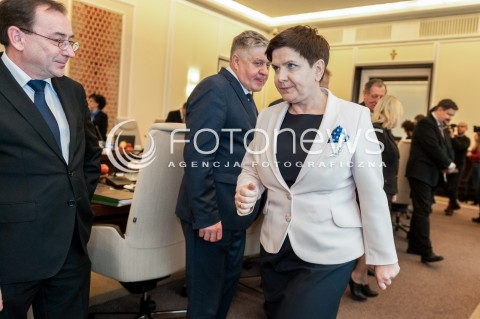  14.11.2017 WARSZAWA <br />POSIEDZENIE RADY MINISTROW <br />N/Z PREMIER BEATA SZYDLO<br /> 