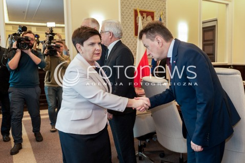 Posiedzenie Rady Ministrów w Warszawie