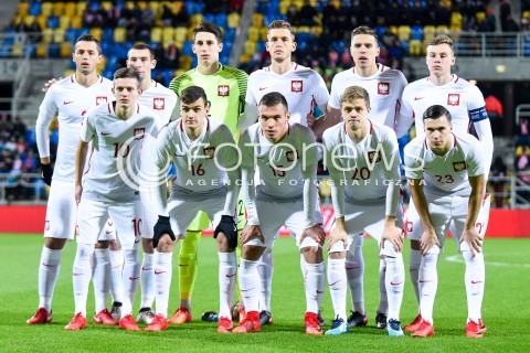  14.11.2017 GDYNIA<br />PILKA NOZNA REPREZENTACJA U21<br />KWALIFIKACJE DO MISTRZOSTW EUROPY 2019 European Championship 2019 Qualifying Round<br />MECZ POLSKA - DANIA ( Poland - Denmark )<br />N/Z REPREZENTACJA POLSKI<br /> 