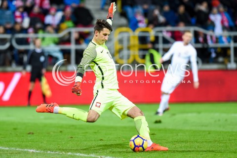 14.11.2017 GDYNIA<br />PILKA NOZNA REPREZENTACJA U21<br />KWALIFIKACJE DO MISTRZOSTW EUROPY 2019 European Championship 2019 Qualifying Round<br />MECZ POLSKA - DANIA ( Poland - Denmark )<br />N/Z KAMIL GRABARA<br /> 