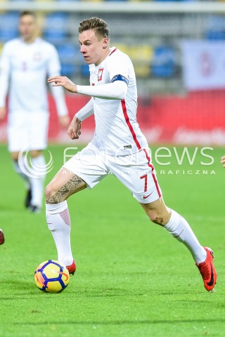  14.11.2017 GDYNIA<br />PILKA NOZNA REPREZENTACJA U21<br />KWALIFIKACJE DO MISTRZOSTW EUROPY 2019 European Championship 2019 Qualifying Round<br />MECZ POLSKA - DANIA ( Poland - Denmark )<br />N/Z SZYMON ZURKOWSKI<br /> 