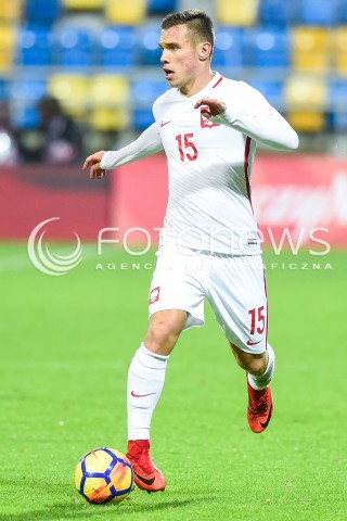  14.11.2017 GDYNIA<br />PILKA NOZNA REPREZENTACJA U21<br />KWALIFIKACJE DO MISTRZOSTW EUROPY 2019 European Championship 2019 Qualifying Round<br />MECZ POLSKA - DANIA ( Poland - Denmark )<br />N/Z JAKUB BARTOSZ<br /> 