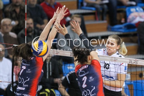  15.11.2017 RZESZOW <br />SIATKOWKA LIGA SIATKOWKI KOBIET LSK 2017/2018 WOMEN VOLLEYBALL POLAND POLISH LEAGUE <br />MECZ DEVELOPRES SKYRES RZESZOW - GROT BUDOWLANI LODZ <br />N/Z ADELA HELIC <br /> 