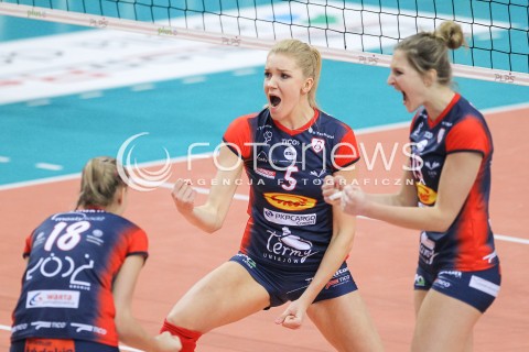  15.11.2017 RZESZOW <br />SIATKOWKA LIGA SIATKOWKI KOBIET LSK 2017/2018 WOMEN VOLLEYBALL POLAND POLISH LEAGUE <br />MECZ DEVELOPRES SKYRES RZESZOW - GROT BUDOWLANI LODZ <br />N/Z AGNIESZKA KAKOLEWSKA KAJA GROBELNA RADOSC EMOCJE <br /> 