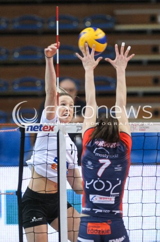  15.11.2017 RZESZOW <br />SIATKOWKA LIGA SIATKOWKI KOBIET LSK 2017/2018 WOMEN VOLLEYBALL POLAND POLISH LEAGUE <br />MECZ DEVELOPRES SKYRES RZESZOW - GROT BUDOWLANI LODZ <br />N/Z HELENE ROUSSEAUX <br /> 
