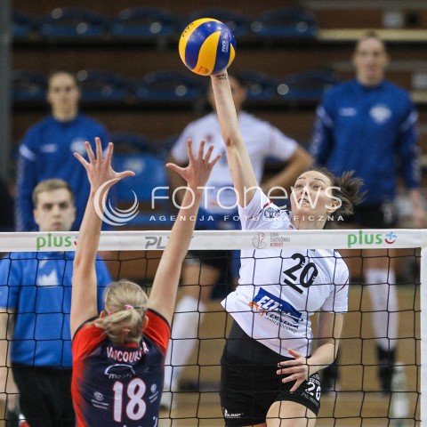  15.11.2017 RZESZOW <br />SIATKOWKA LIGA SIATKOWKI KOBIET LSK 2017/2018 WOMEN VOLLEYBALL POLAND POLISH LEAGUE <br />MECZ DEVELOPRES SKYRES RZESZOW - GROT BUDOWLANI LODZ <br />N/Z JELENA BLAGOJEVIC <br /> 