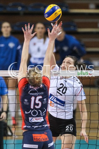  15.11.2017 RZESZOW <br />SIATKOWKA LIGA SIATKOWKI KOBIET LSK 2017/2018 WOMEN VOLLEYBALL POLAND POLISH LEAGUE <br />MECZ DEVELOPRES SKYRES RZESZOW - GROT BUDOWLANI LODZ <br />N/Z JELENA BLAGOJEVIC <br /> 
