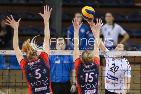  15.11.2017 RZESZOW <br />SIATKOWKA LIGA SIATKOWKI KOBIET LSK 2017/2018 WOMEN VOLLEYBALL POLAND POLISH LEAGUE <br />MECZ DEVELOPRES SKYRES RZESZOW - GROT BUDOWLANI LODZ <br />N/Z JELENA BLAGOJEVIC <br /> 