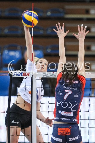  15.11.2017 RZESZOW <br />SIATKOWKA LIGA SIATKOWKI KOBIET LSK 2017/2018 WOMEN VOLLEYBALL POLAND POLISH LEAGUE <br />MECZ DEVELOPRES SKYRES RZESZOW - GROT BUDOWLANI LODZ <br />N/Z HELENE ROUSSEAUX <br /> 