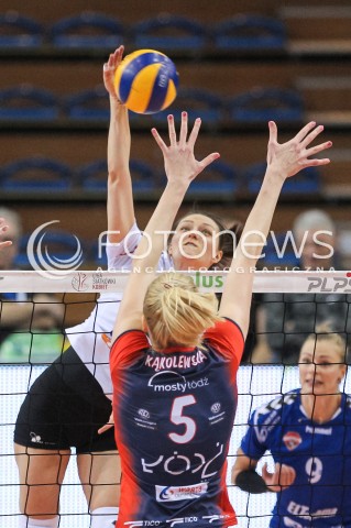  15.11.2017 RZESZOW <br />SIATKOWKA LIGA SIATKOWKI KOBIET LSK 2017/2018 WOMEN VOLLEYBALL POLAND POLISH LEAGUE <br />MECZ DEVELOPRES SKYRES RZESZOW - GROT BUDOWLANI LODZ <br />N/Z JELENA BLAGOJEVIC <br /> 