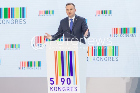  16.11.2017 JASIONKA CENTRUM WYSTAWIENNICZO - KONGRESOWE<br />KONGRES590 <br />N/Z PREZYDENT RP ANDRZEJ DUDA<br /> 