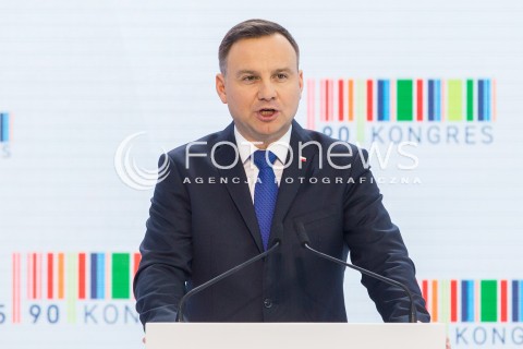  16.11.2017 JASIONKA CENTRUM WYSTAWIENNICZO - KONGRESOWE<br />KONGRES590 <br />N/Z PREZYDENT RP ANDRZEJ DUDA<br /> 